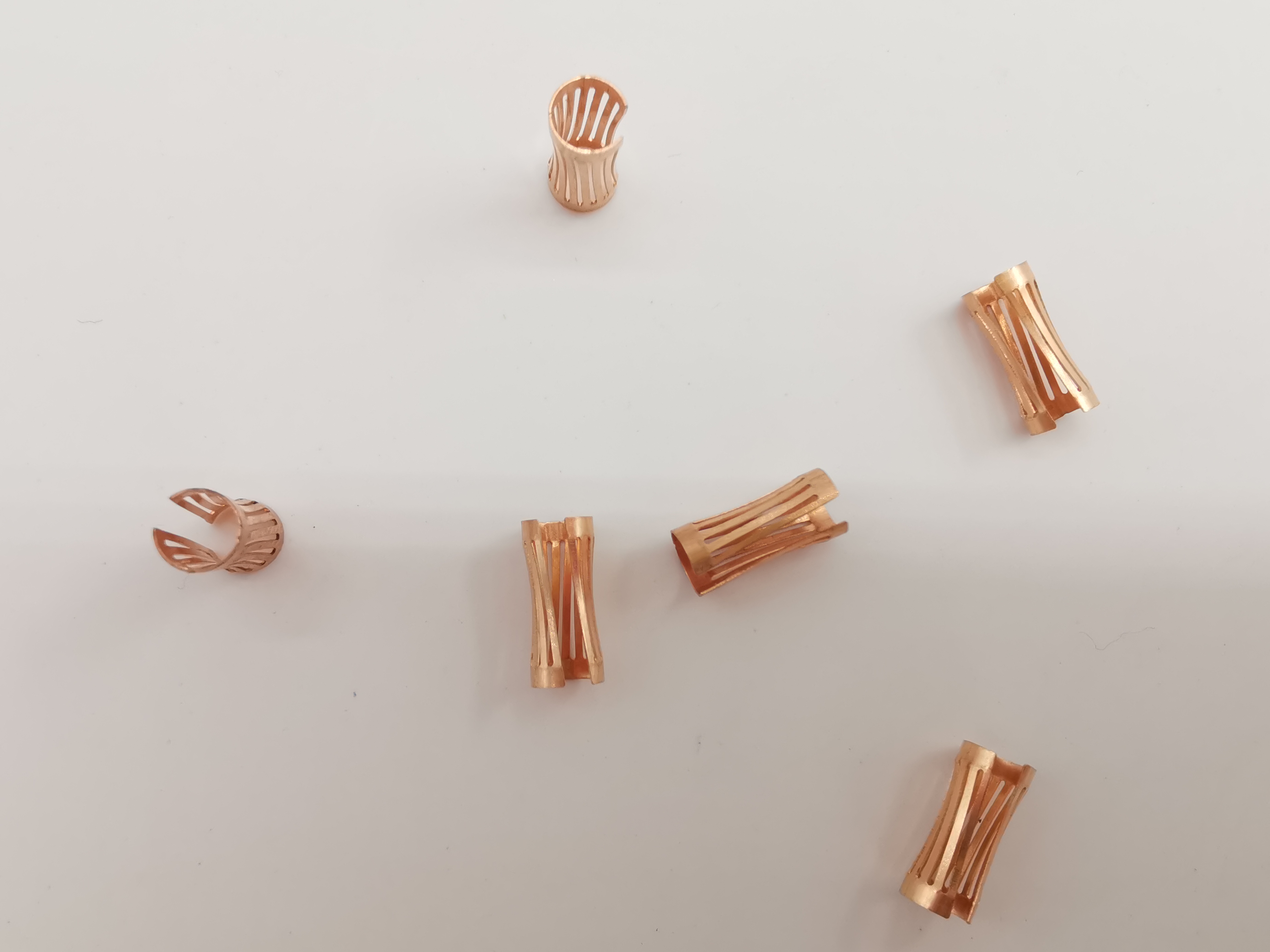 清潔能源，新能源汽車/EV car 充電樁專用紅銅鼓簧，斜簧，鍍銀